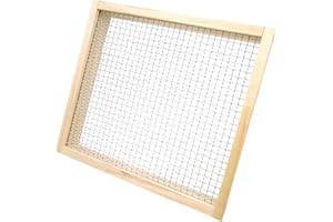 Garden Sieve - Soil Sieves | Heavy Duty Garden Riddle | Wire Mesh Strainer | Multifunctional Manual Lawn Sifter | Reusable Ou