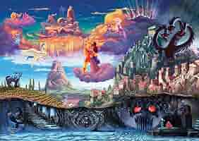Amazon.com: MIGHTYPRINT Disney – Hercules - Durable 24” x 17
