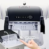 NETTA Ice Maker Machine Counter Top 12kg/Day 1.8L Tank Stainless Steel view 6