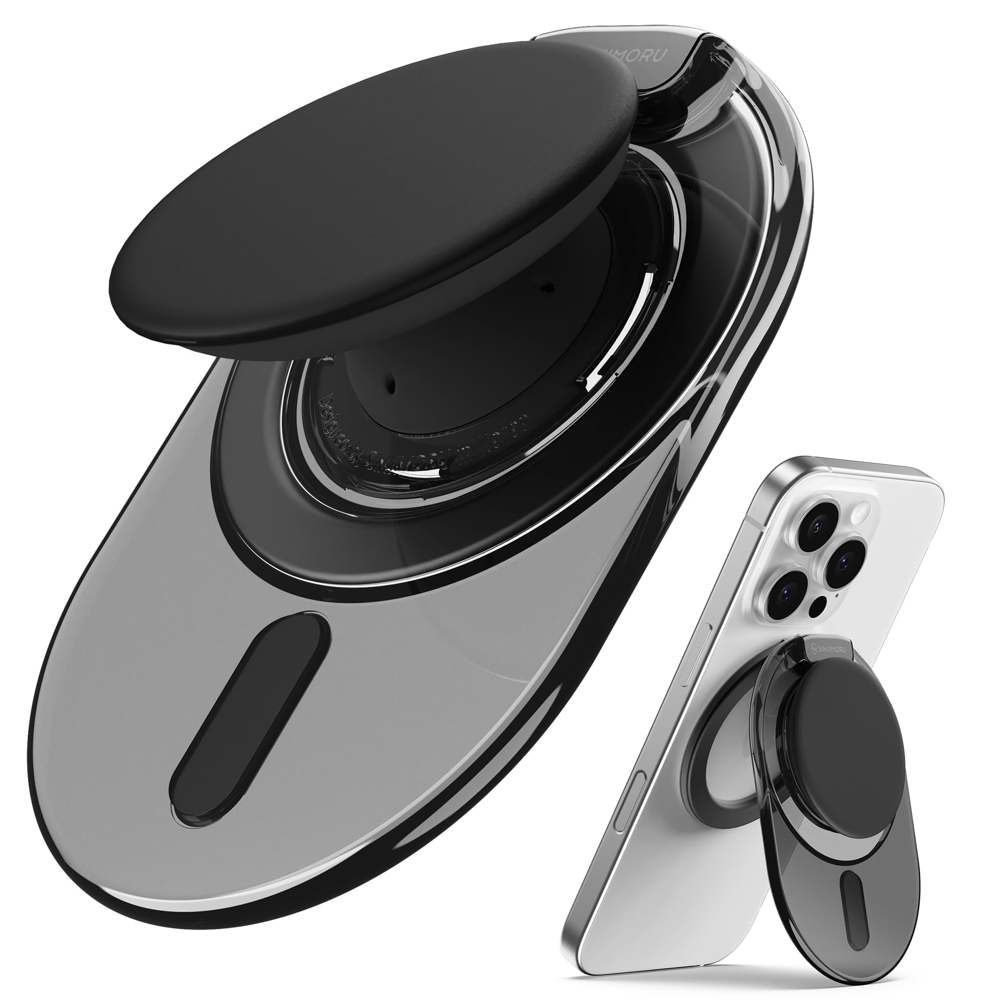 Sinjimoru M-Tap Tok Stand クリアブラックの商品画像