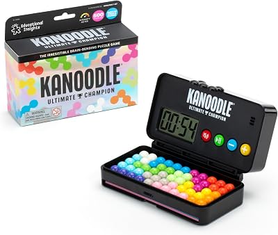 Educational Insights Kanoodle Ultimate Champion Brain Puzzle Game 500 Challenges