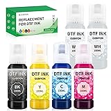 Auto-Fill DTF Ink, GUBFFON 600ML Refill Ink for