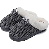 WateLves Girls Slippers Memory Foam Toddler Kids Comfort Wool-Like Plush Fleece Lined House Shoes for Indoor & Outdoor