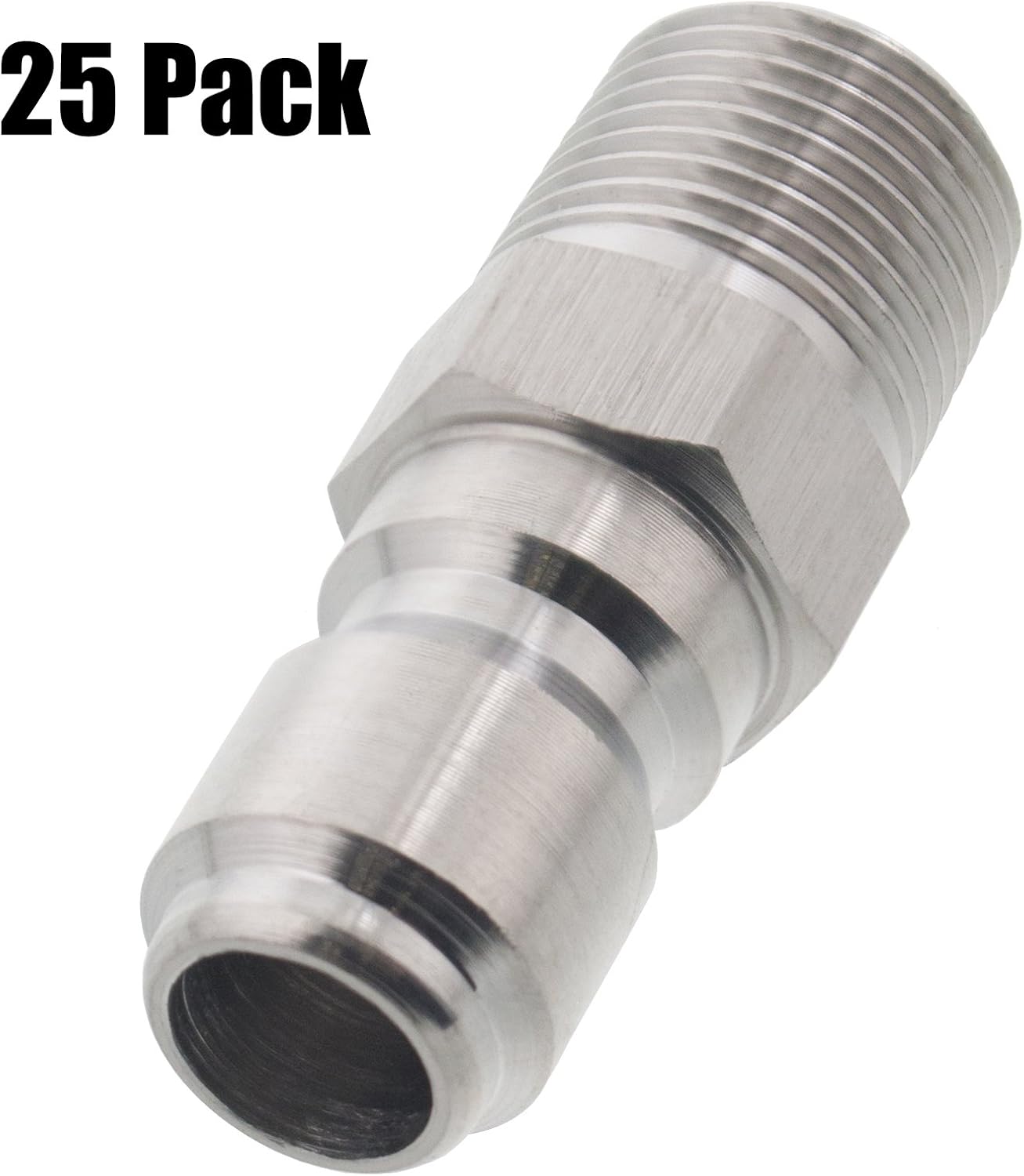 Erie Tools 25 Pressure Washer 3/8in. Male NPT to Quick Connect Plug