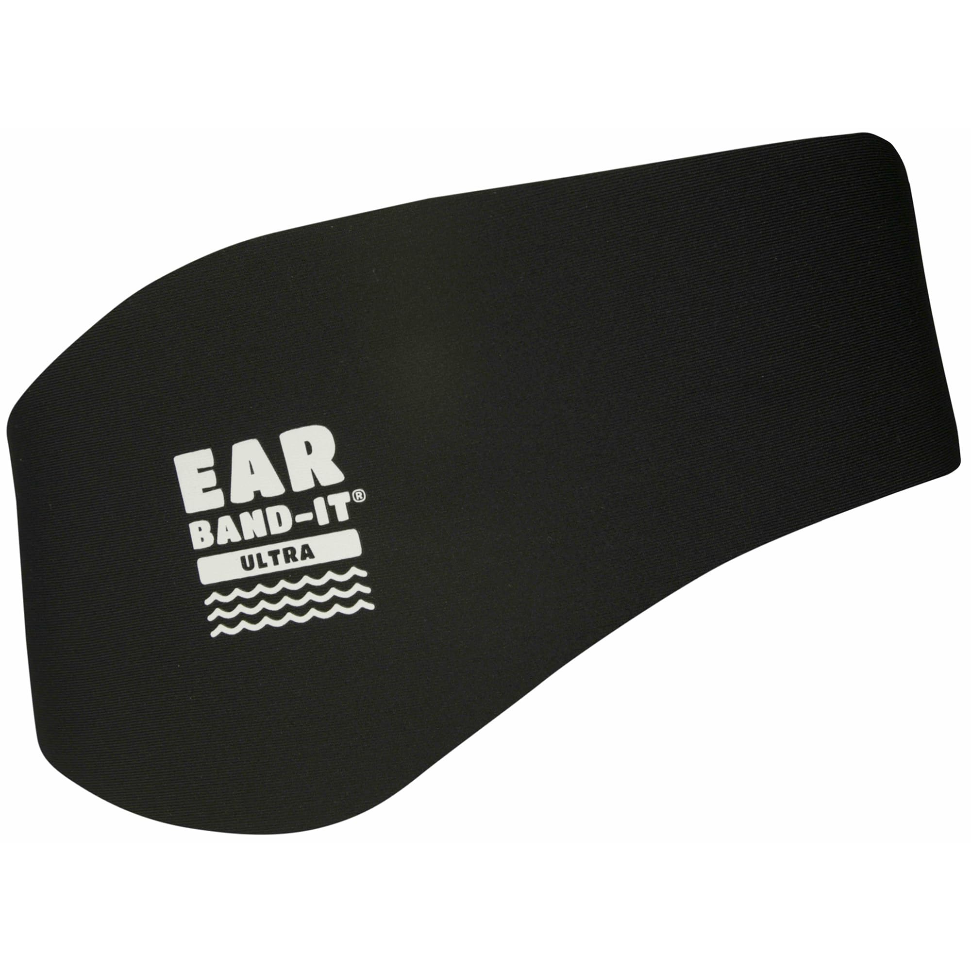 Photo 1 of Earvolution Ear Band-It Ultra Swimming Headband for Kids/Adults - Invented by Ear, Nose, and Throat Doctor - Anti-Slip Grip Neoprene for Protection - Putty Buddies Sold Separately - Medium, Black