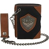 Bioworld Zelda Video Game Hylian Shield PU and Canvas Wallet