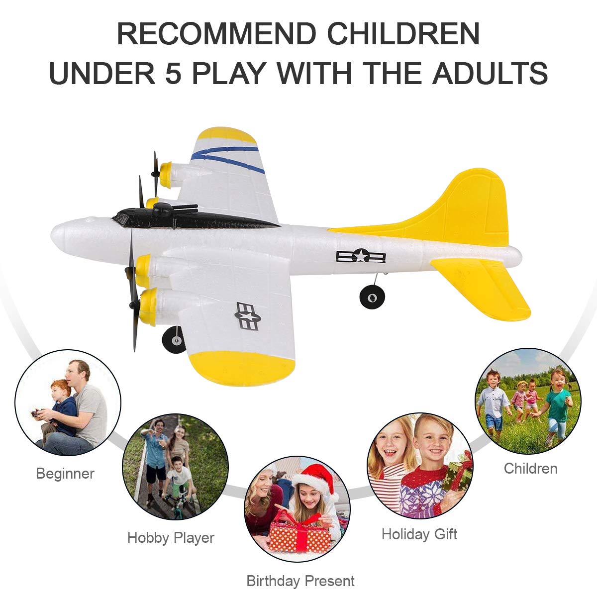remote airplanes for adults