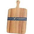 Paten Cutting Board Wood, Acacia Serving Board,Wooden Kitchen Chopping Board for Meat, Cheese, Bread, Vegetables &Fruits- Kit