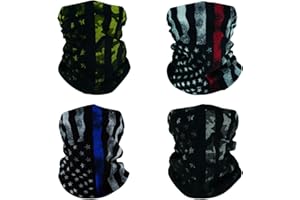 SMEHCF 4 Multipurpose Bandanas for Women Men