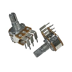 ELCOKITEX 6Pcs 500K Linear Taper Rotary Audio B