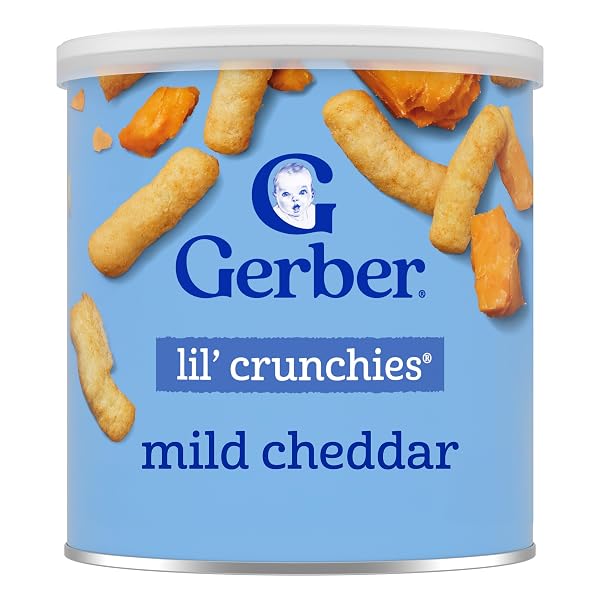 GERBER SNACKS FOR BABY LIL’ CRUNCHIES BAKED GRAIN SNACK 1.48 OZ RANCH
