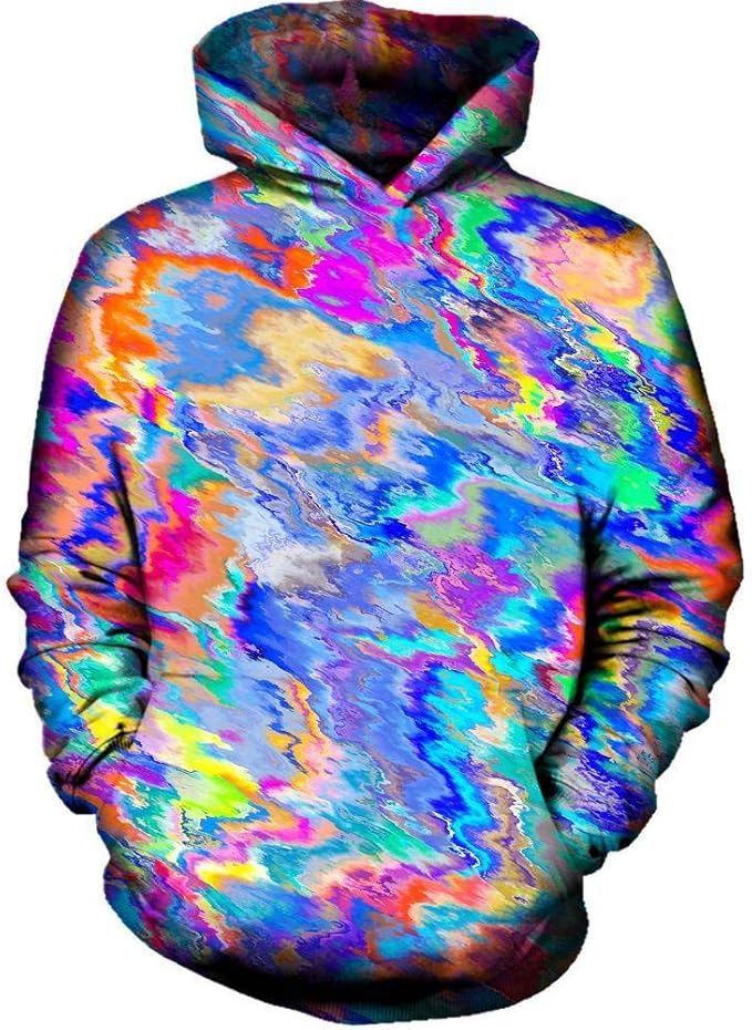 paint splatter hoodie mens