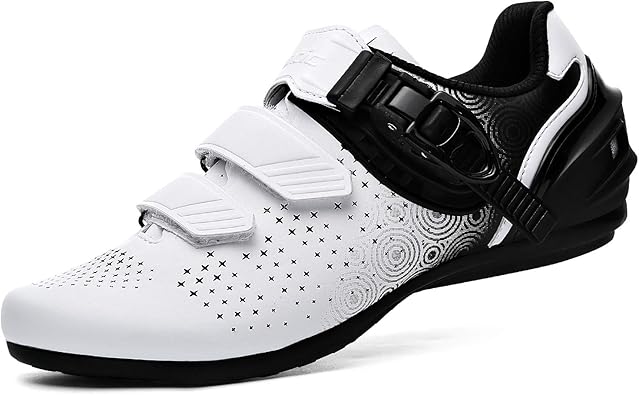 santic cycling shoes road bike shoes spin shoes with buckle