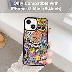 MMYAJT Vintage Trippy Phone Case Fit for iPhone 13