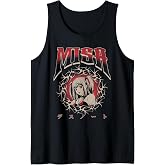Death Note Misa NuMetal Y2K Cybersigil Portrait Anime Tank Top