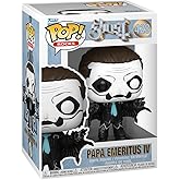 Funko POP! Rocks: Ghost Band - Papa, Bat | Official Music Merch - Collectable Vinyl Figurine for Shelf Display - Birthday Gift Idea for Fans and Collectors