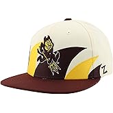 Arizona State Sun Devils NCAA Officially Licensed Hat Flat Snapback Z11 Retro Sharktooth