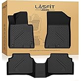 LASFIT Floor Mats for Hyundai Sonata 2020-2026 (Only Fit AWD & Gas, Not for FWD or Hybrid) / Kia K5 2021-2025 (Only Fit AWD, Not for FWD) Custom Fit TPE All Weather Floor Liners Car Mats Accessoires