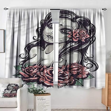 Amazon Com Girls Bedroom Girs Curtains Sexy Girl Mexican Sugar