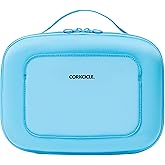 Corkcicle Lunchpod Insulated Lunch Bag - Crush-Proof Design - Food Safe Interior - Exterior & Interior Pockets - 11” x 8.75” x 4” - Summer Gift - Keeps Food Cold - Santorini Neoprene