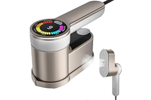 FANGJIE Travel Steamer for Clothes Portable Mini - Steam Ironing Machine，Mini Steamer Travel Size Portable Steamer Travel Iron Home Essentials，Steamer for Clothes-6 Iron Modes (110v)