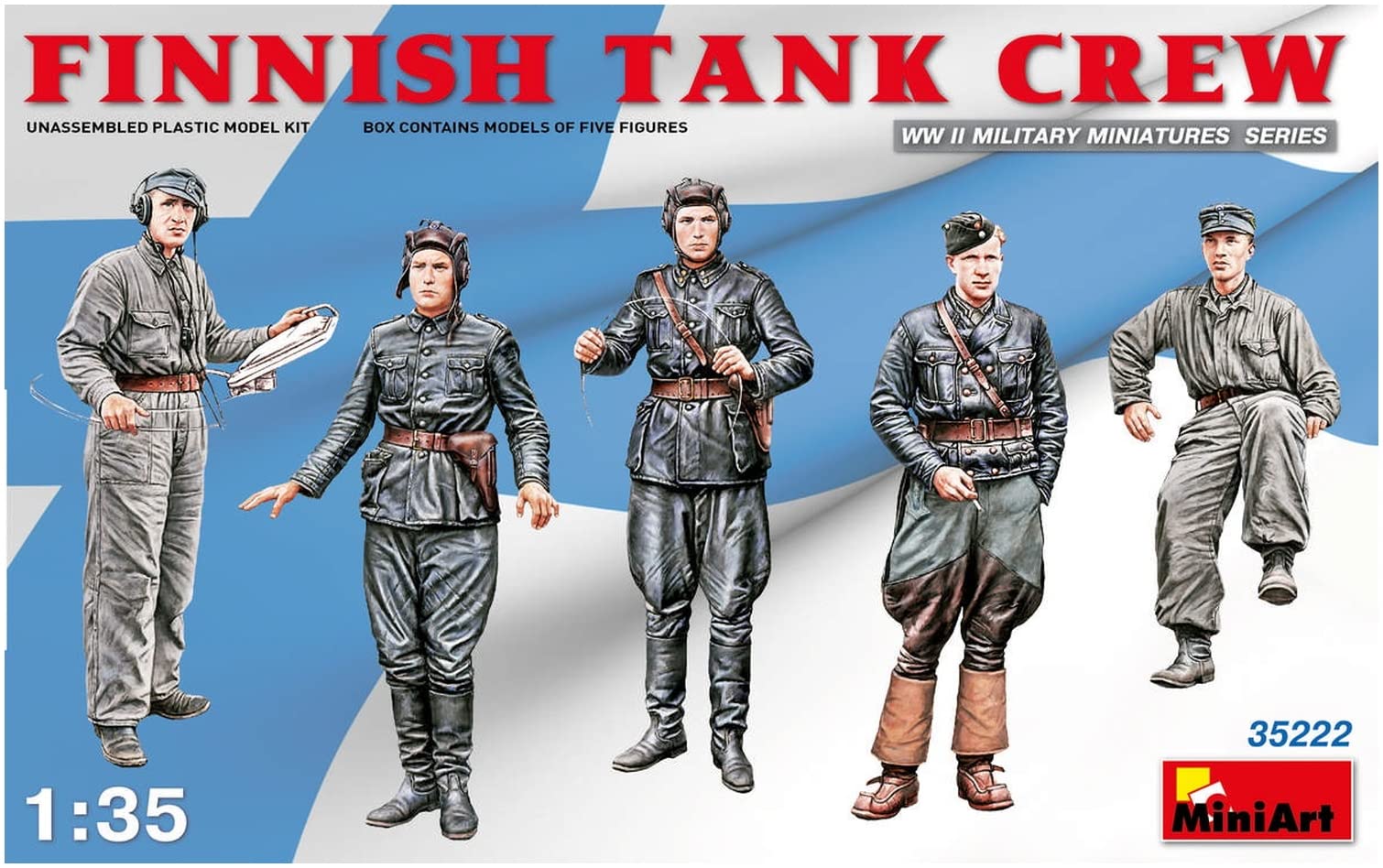 Miniart 1: 35 - Finnish Tank Crew
