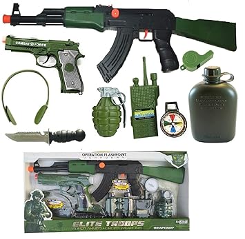 AK47 Combat Gun, Pistol 