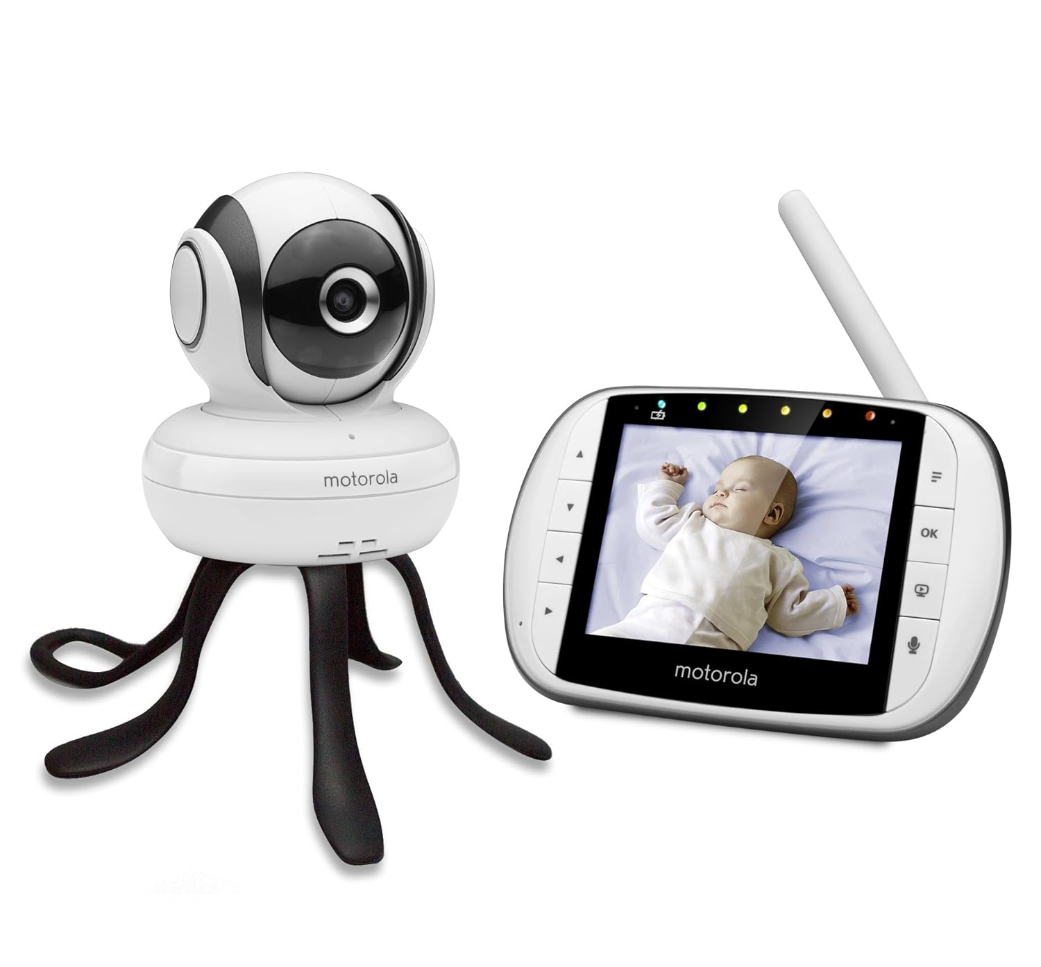 Motorola MBP36S - Vigilabebés vídeo con pantalla a color de 3.5
