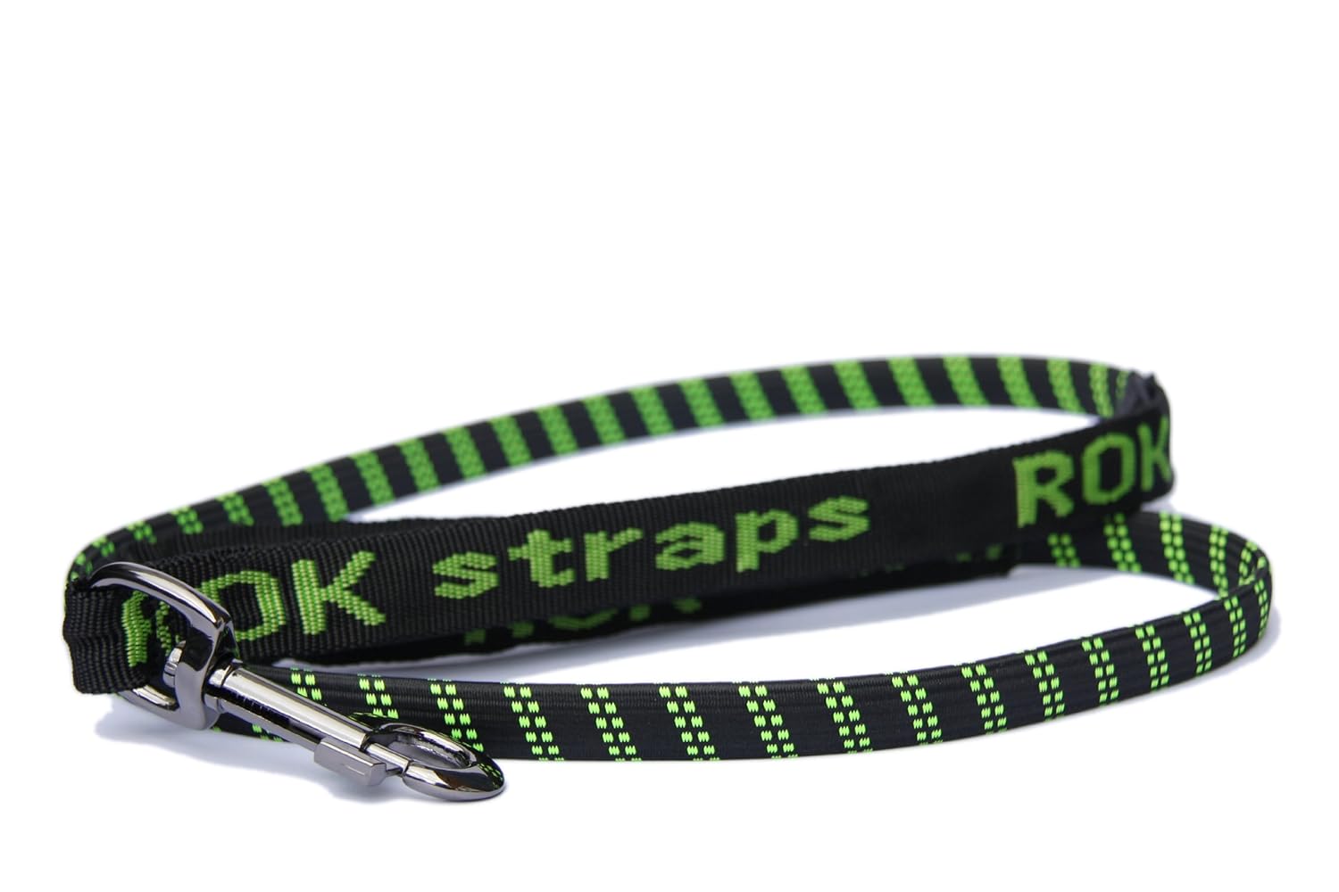 RokStrap Dog Lead 3in1 Stretch Lead, L, Black/ Green Amazon.co.uk