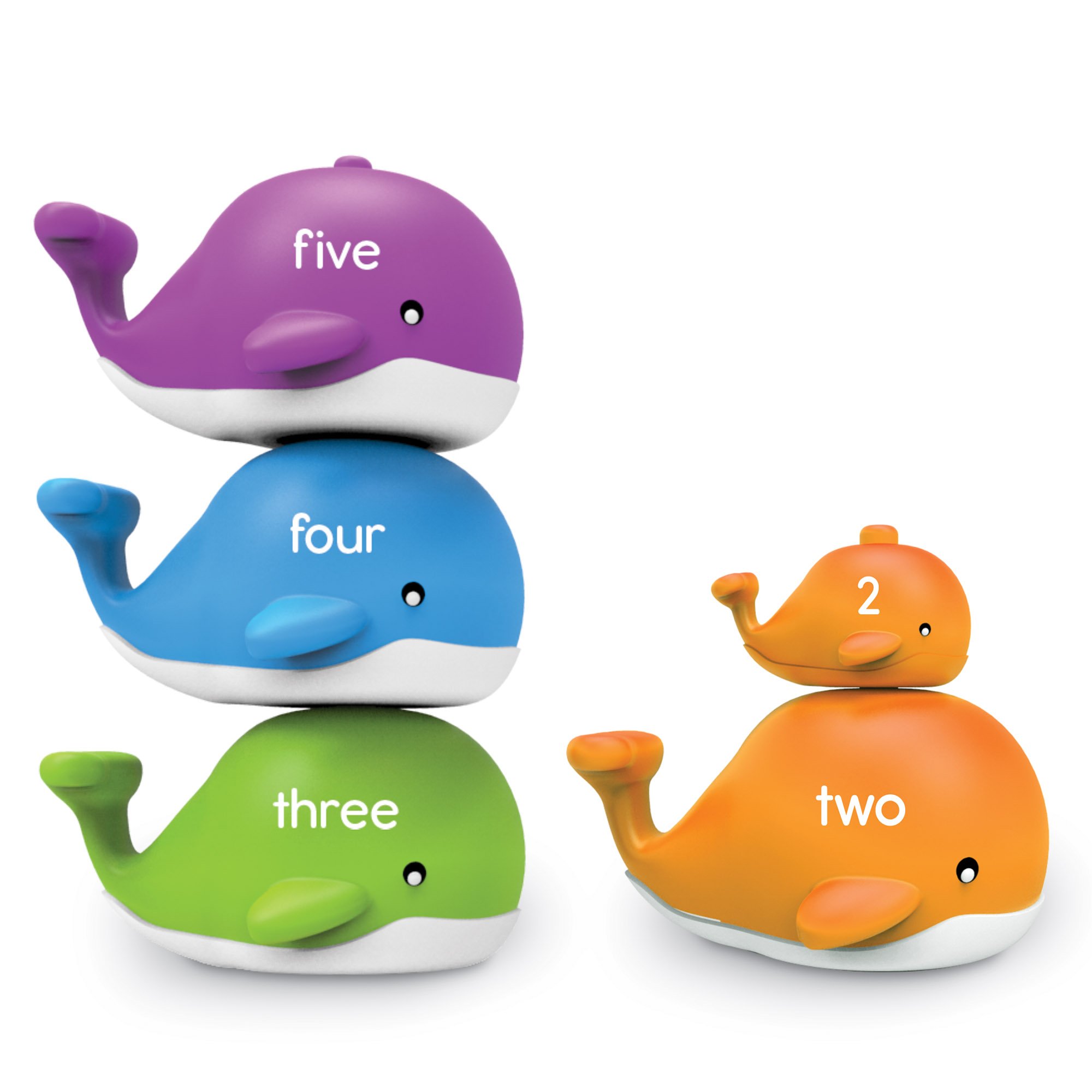 Learning Resources Snap-n-Learn Stacking Whales