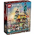 LEGO NINJAGO City Gardens Playset Featuring 19 Minifigures - 10th Anniversary Edition 71741 Building Kit(5,685 Pieces)
