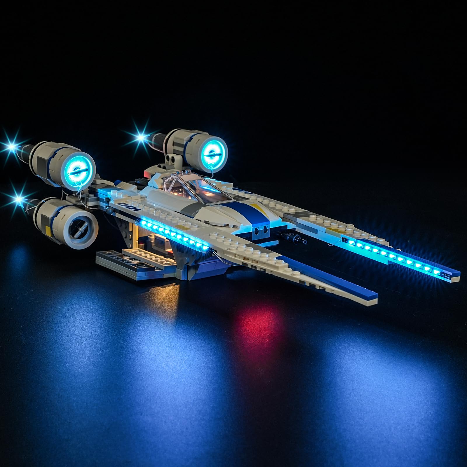 MENZAVA LED Light Set Compatible with LEGO Rebel U-Wing Starfighter 75399 Building Blocks Model - Model Set NOT Included
