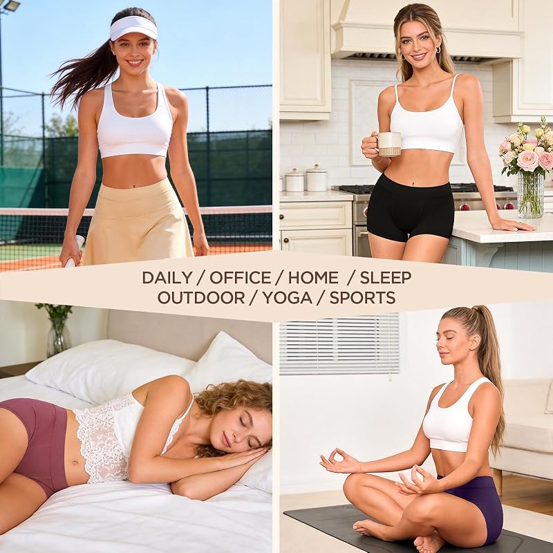 Caleçon Femme, Large Ceinture Extensible, Coupe 3D Enveloppante