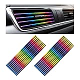 Kewucn 20 PCS Car Air Conditioner Vent Decorative