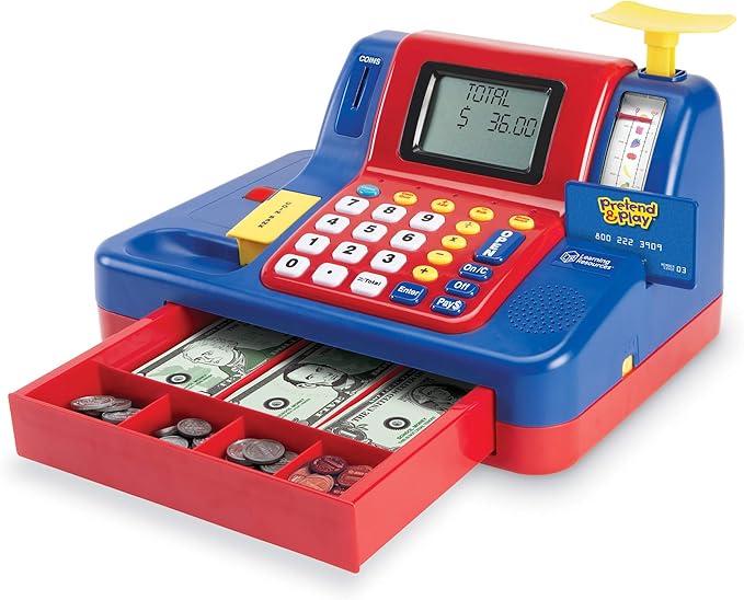 learning resources teaching cash register