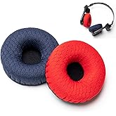 Voarmaks Premium Foam Ear Pads Cushions Compatible with Koss Porta Pro PP KSC35 KSC75 KSC55 Headphone (BlueRed)
