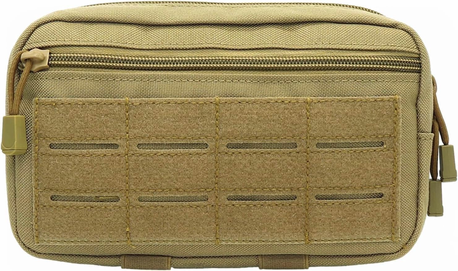 YONCONO Tactical Molle Pouch, Multi-Purpose EDC Admin Pouch Utility Gadget Gear Backpack Military Waist Bag for Outdoor, Hunting, Traveling, Hiking