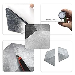Alwayspon 24Pcs Hexagon LVT Flooring Peel and Stick