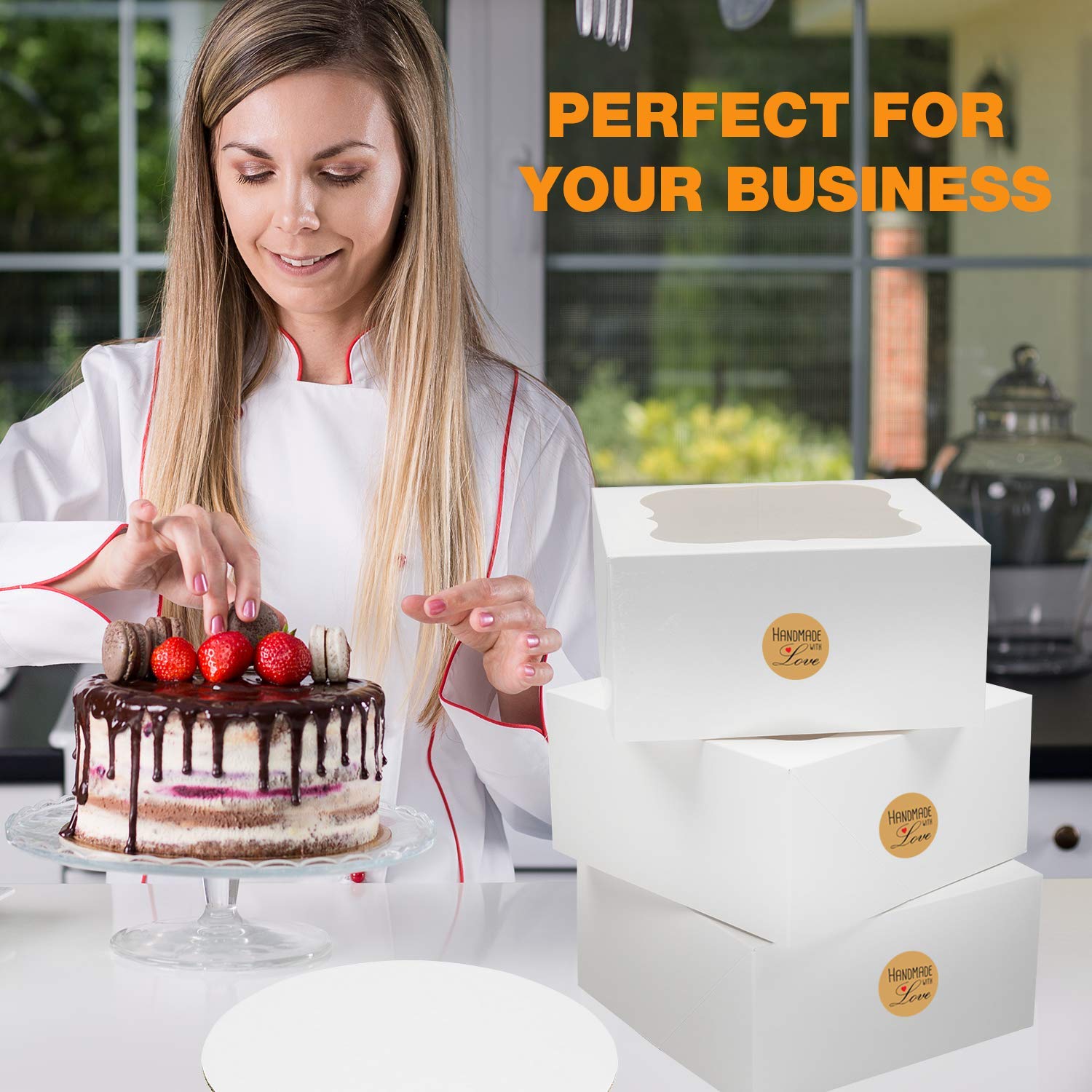 L Decor - Cajas para tartas (25,4 cm, 12 unidades), color ...