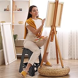 Dyforce 17.5 Inch Folding Step Stool 400lbs