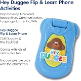 Hey Duggee Flip & Learn Phone for Kids 18m+ Blue Educational Toy view 3
