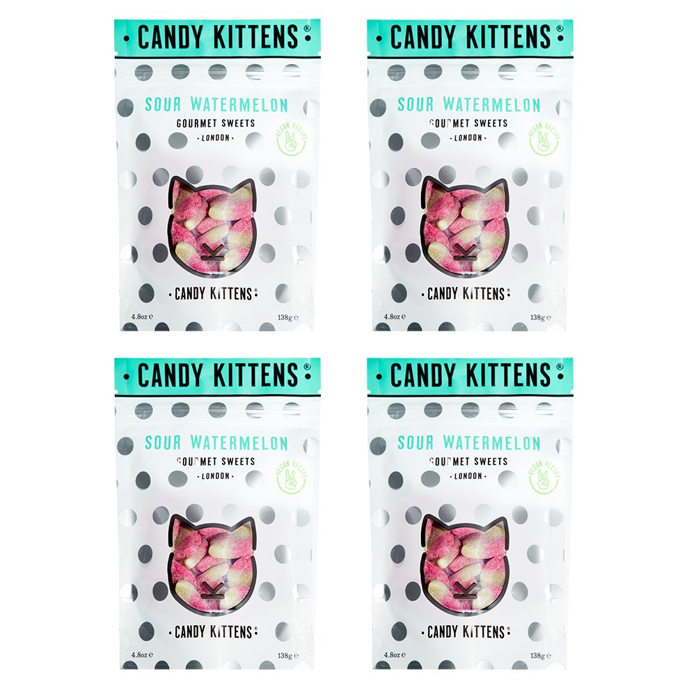 Candy Kittens Vegan Sweets GlutenFree Natural Fruit Flavour Candy