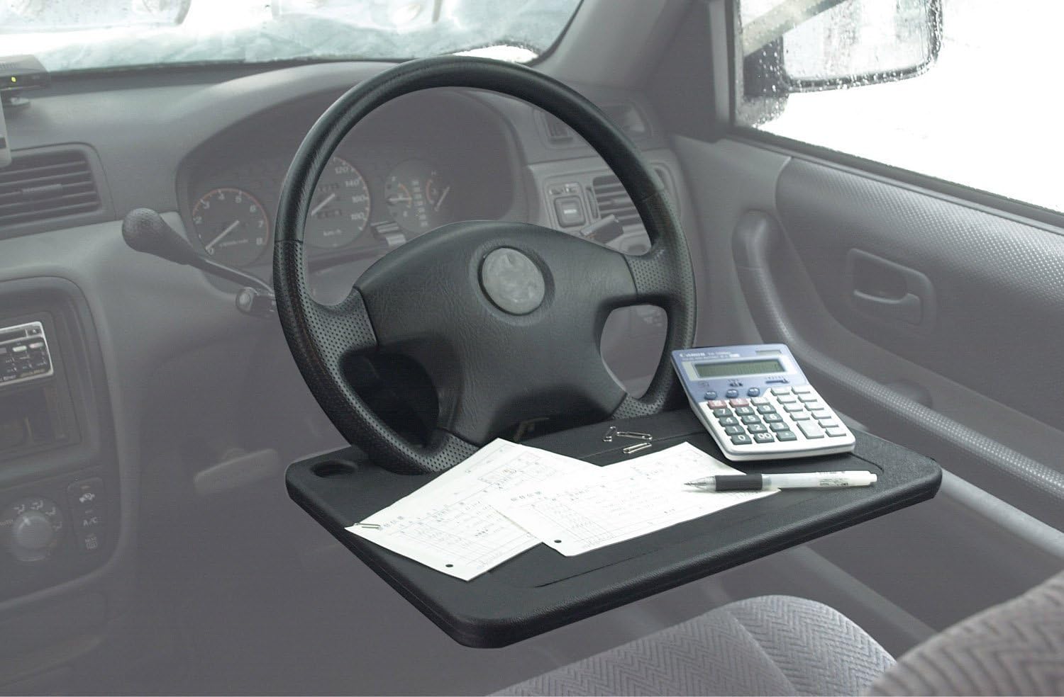 Amazon Sfj Newing ニューイング ハンドル ステアリング 取付 テーブル ワンタっちゃブル Npt 001 トレイ 車 バイク