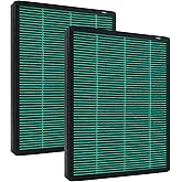 2 Pack Replacement Filter for Coway AIRMEGA Max2 300/300S Air Purifier, 2-in-1 H13 True HEPA High Efficiency with Activated Carbon