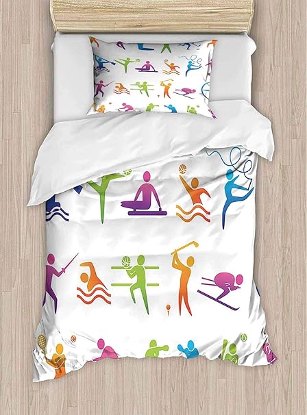 shirlyhome Juego de sábanas y Funda de Almohada Hotel Jugar al ...