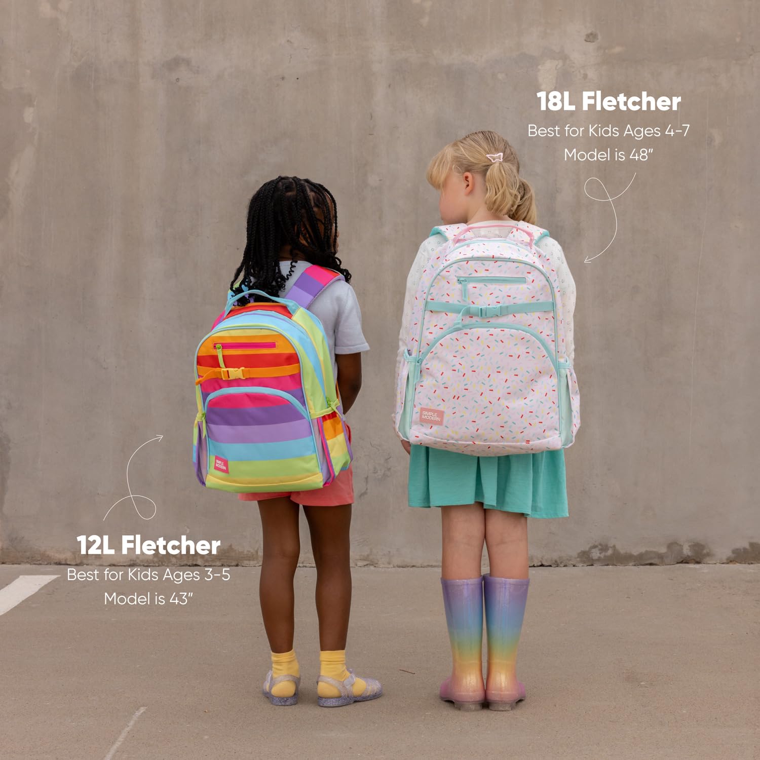 Simple Modern Medium Marvel Toddler Backpack for School Girls and Boys | Kindergarten Elementary Kids Backpack | Fletcher Collection | Kids - 15
