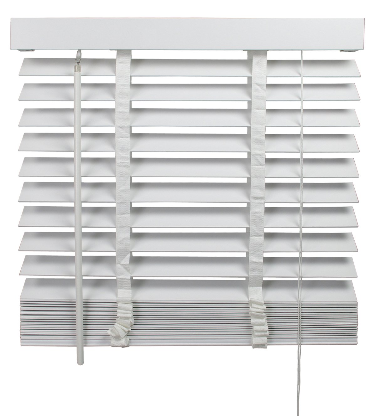 Wooden Blind 50 mm Blade B 100 x H 175 cm Ash White