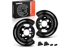 A-Premium Rear Driver and Passenger Side Brake Dust Shield Compatible with Ram Models - 1500 2015-2018, 1500 Classic 2019-202