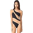 Norma Kamali Women's Snake Mesh Mio One Piece Swimsuit
