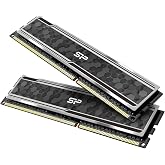 Silicon Power Value Gaming DDR4 RAM 16GB (2x8GB) 3200MHz (PC4 25600) 288-pin CL16 1.35V UDIMM Desktop Memory Module with Heatsink Grey SU016GXLZU320BDAJ5